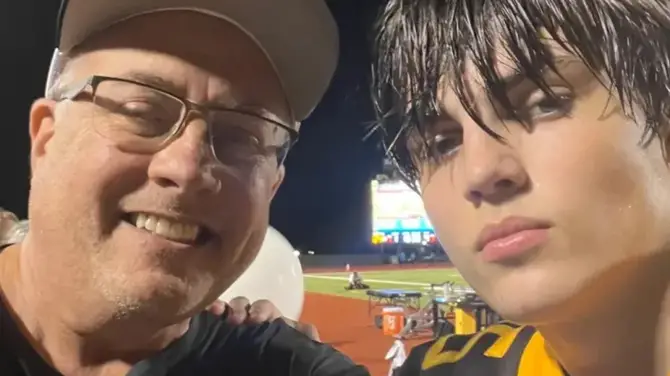 Jeff and Austin Metcalf.