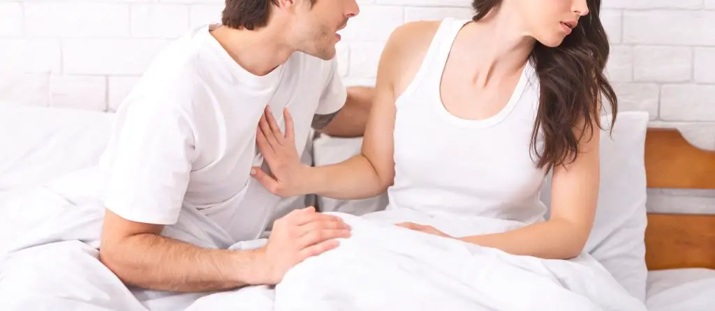 Couple fight