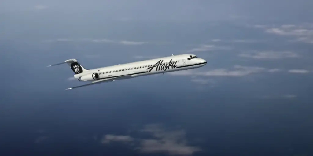 Alaska Airlines plane