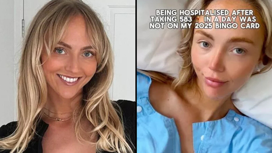 Australian Adult star Annie Knight has made headlines again after confirming she's been hospitalized following an endurance challenge.