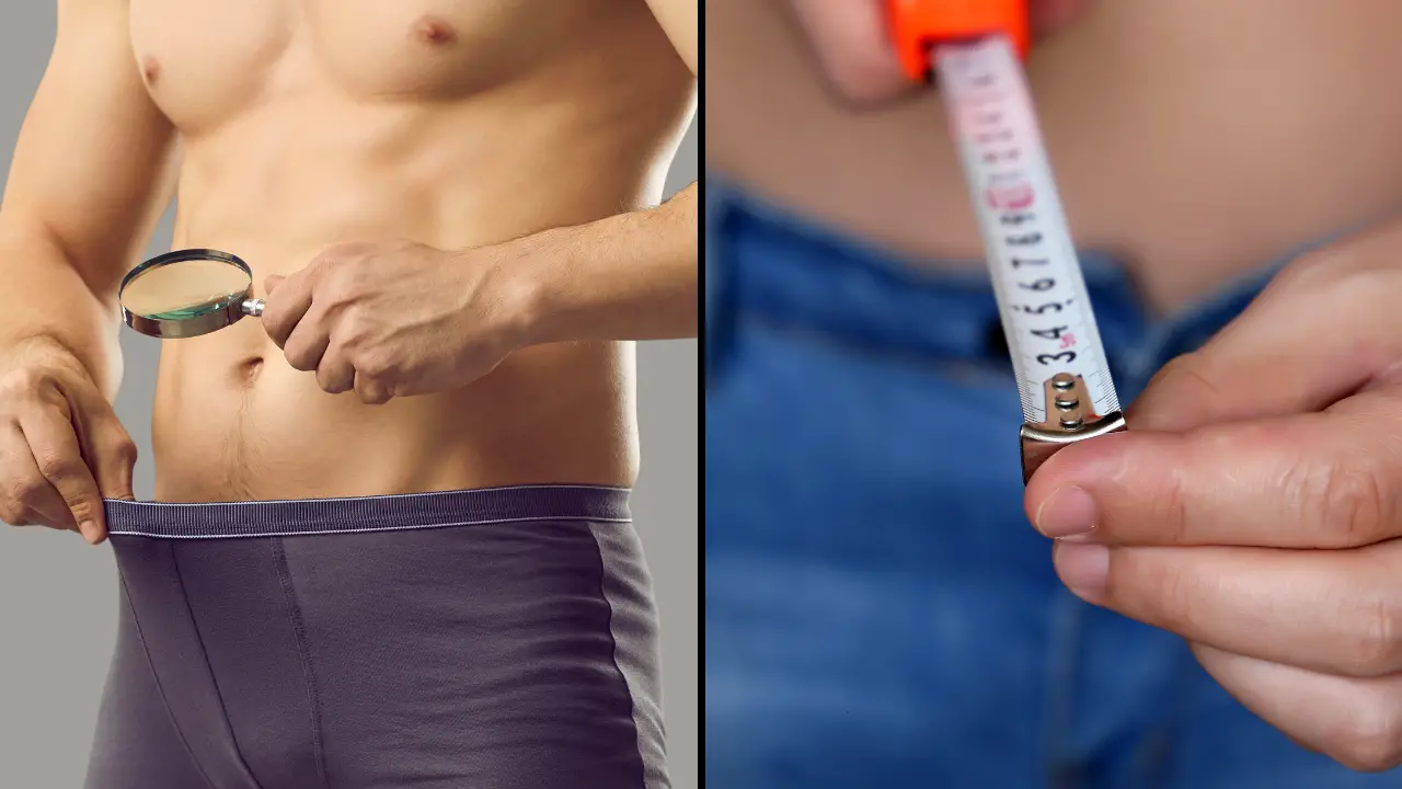 Data has revealed the average manhood size across a typical U.S. city - now everyone is making the same joke.