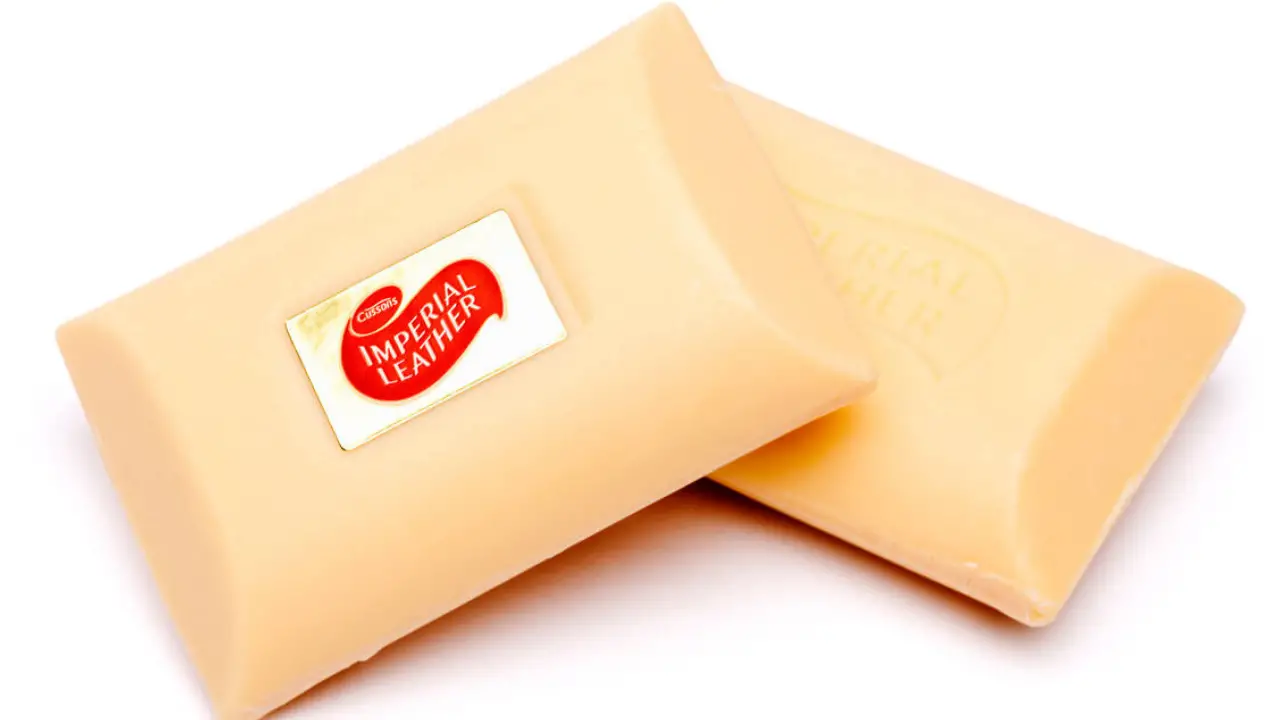 The sticker on an Imperial Leather soap bar actually has a genius purpose that not many people know about.