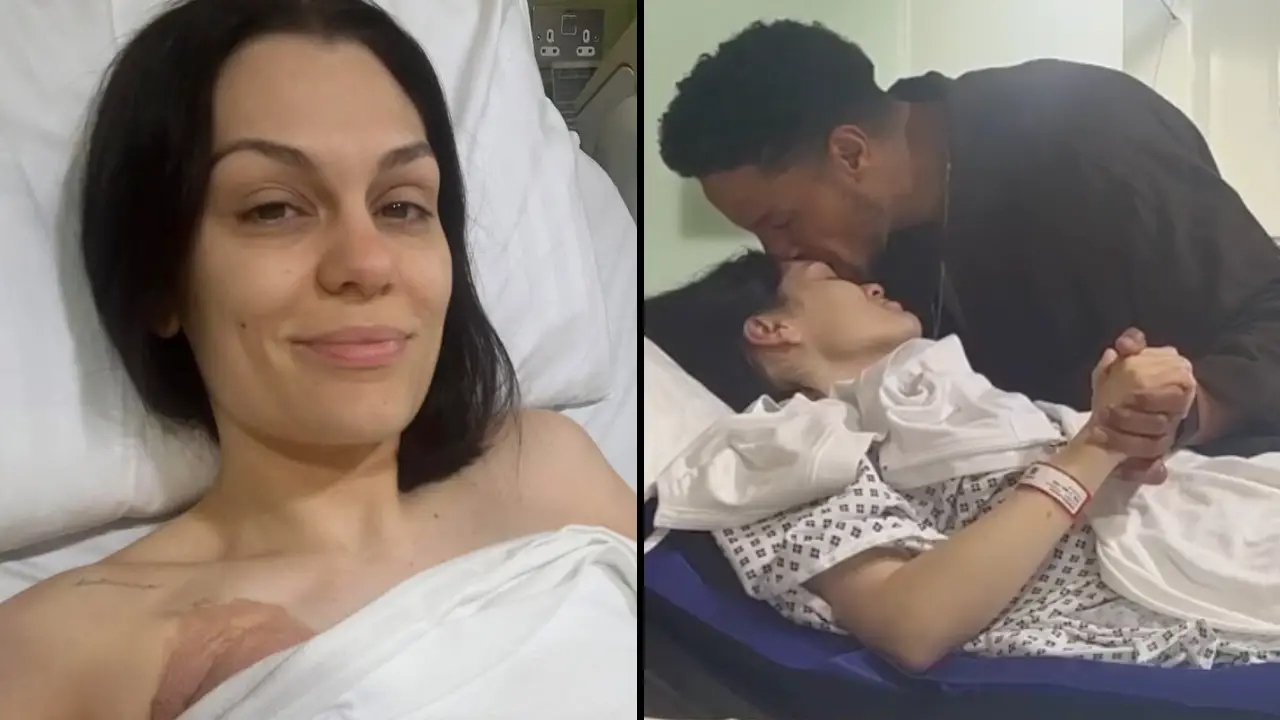 Jessie J has shared a health update - featuring a trigger warning - with her 14 million Instagram followers after undergoing cancer surgery. 