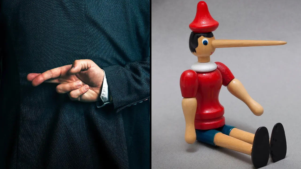 If someone is saying a certain word, experts believe it's a sign that they're a liar.