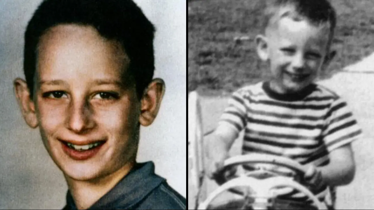 The little boy in this photo is director Steven Spielberg, known for movies such as E.T., and he's now the richest celebrity in the world.