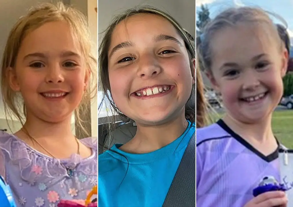 Paityn, Evelyn, and Olivia Decker.