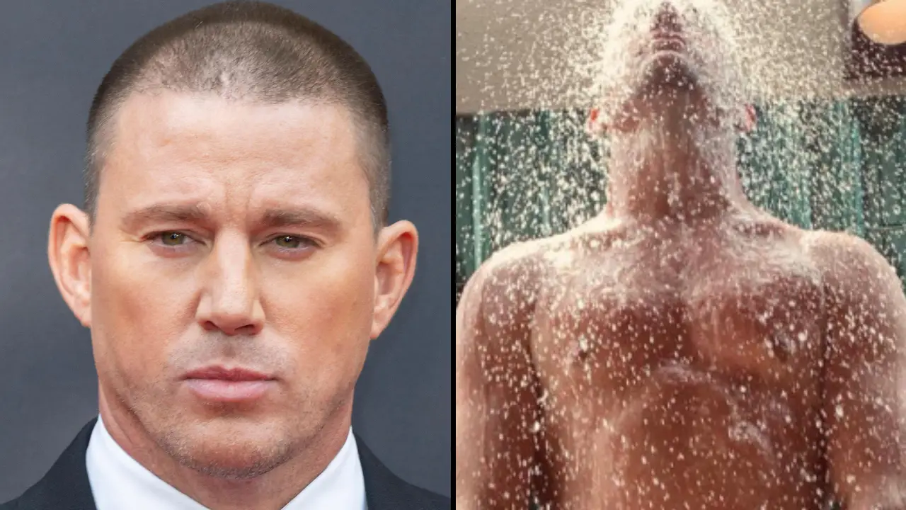 Channing Tatum posted a nude photo after losing a bet to then-girlfriend Jessie J.