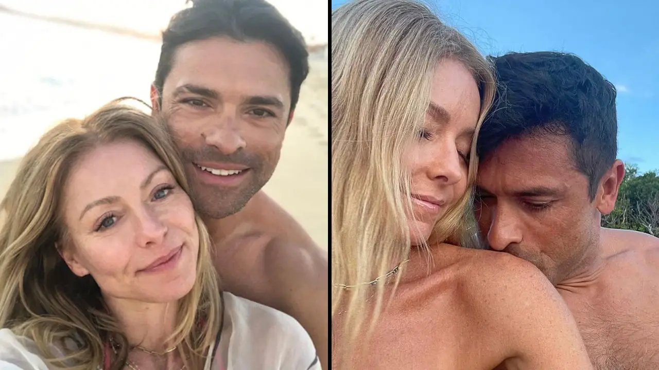 Kelly Ripa And Mark Consuelos