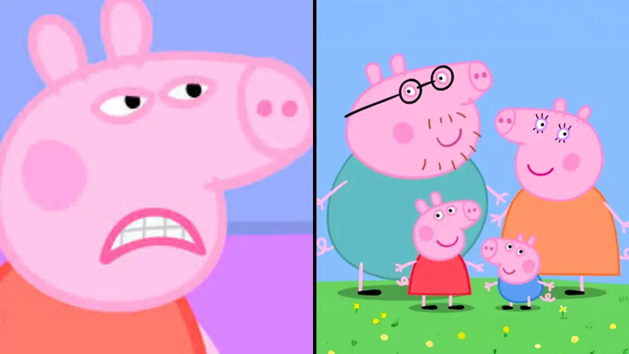 A mum has banned Peppa Pig in her house after it taught her little boy a 'naughty' phrase.