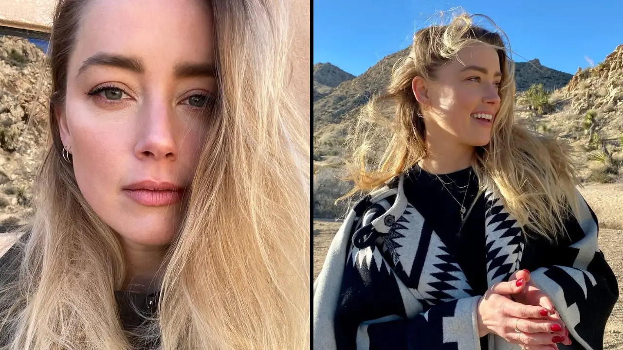 Amber Heard has announced a new career move after she changed her name and moved continents.