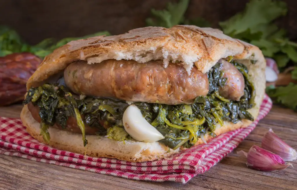 Broccoli sandwich