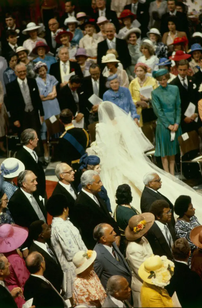 Camilla Charles and Diana's Wedding