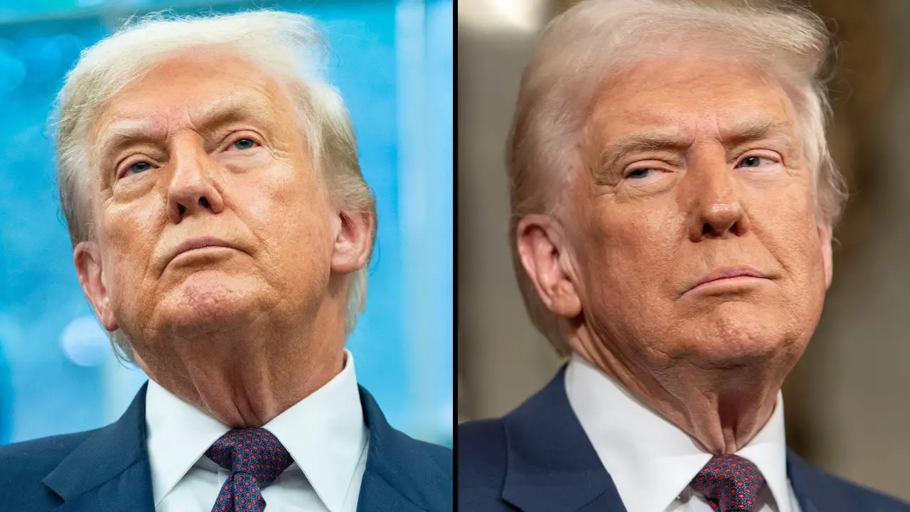 Donald Trump has revealed a new self-portrait to be hung in the White House, but people are noticing a disturbing detail.