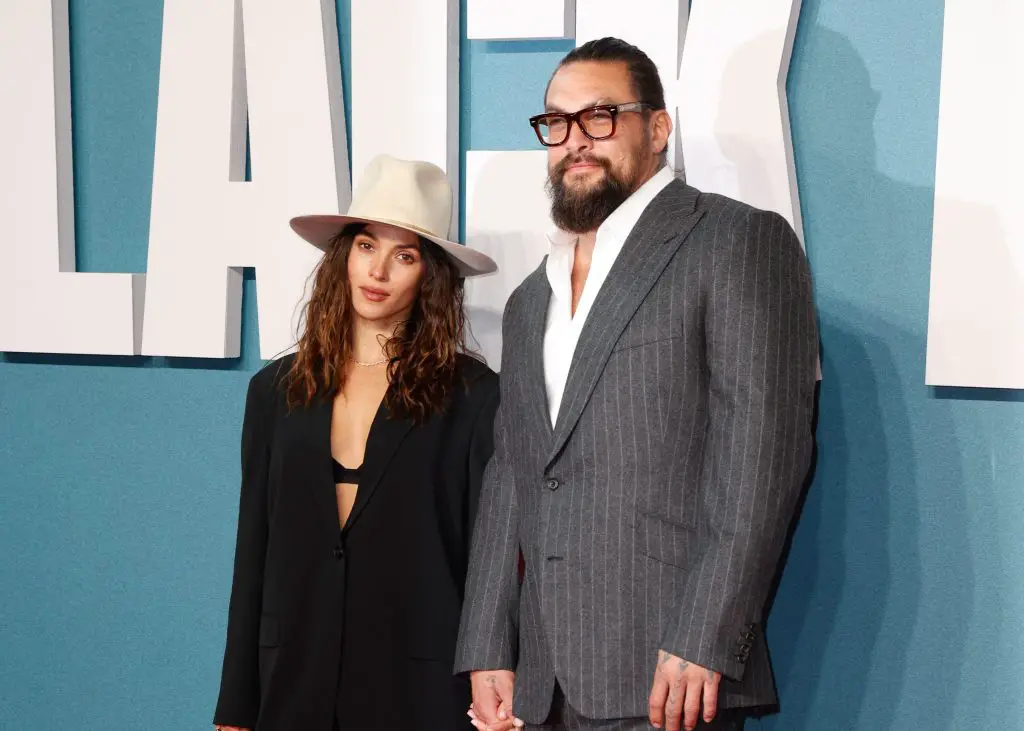 Jason Momoa's girlfriend responds to him shaving his beard off.