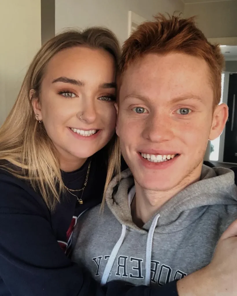 Rachel Kennedy and Liam McCrohan