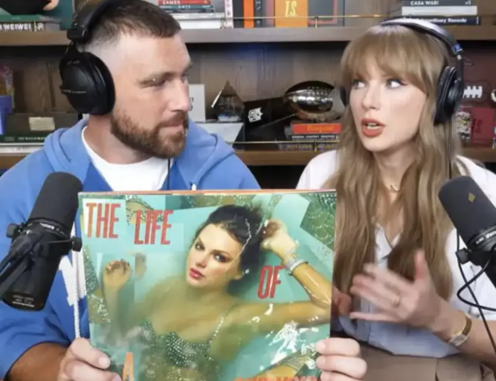 Taylor Swift and Travis Kelce
