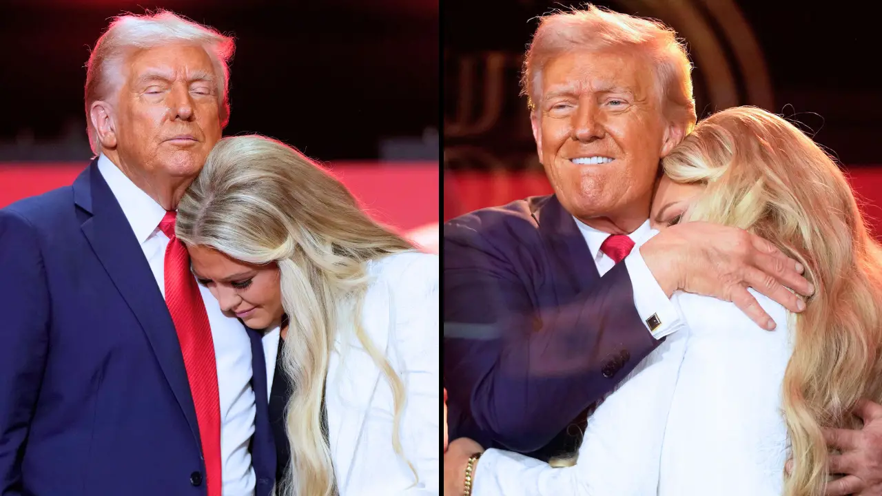 People online have found a very strange link between Donald Trump and Erika Kirk after seeing pictures of the two at Charlie Kirk's memorial.