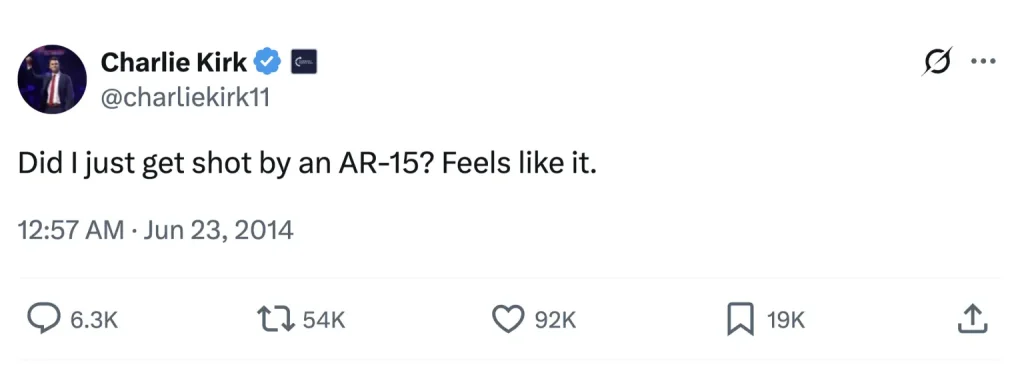 Charlie Kirk death prediction