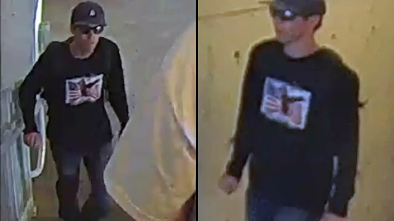 The FBI has released the first images of a 'person of interest' in connection with the shooting of Charlie Kirk.