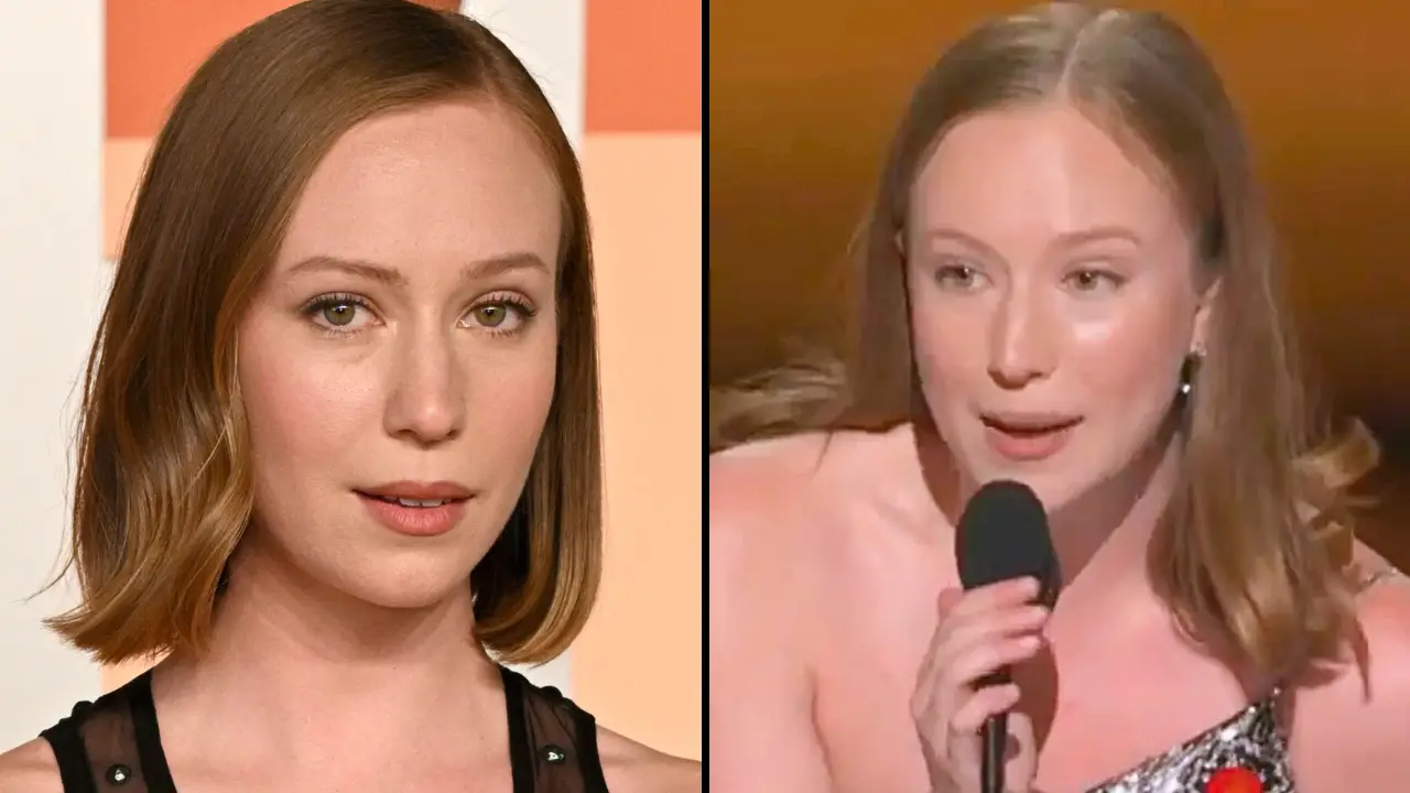 American actress Hannah Einbinder has revealed what exactly was said in her censored Emmys acceptance speech.