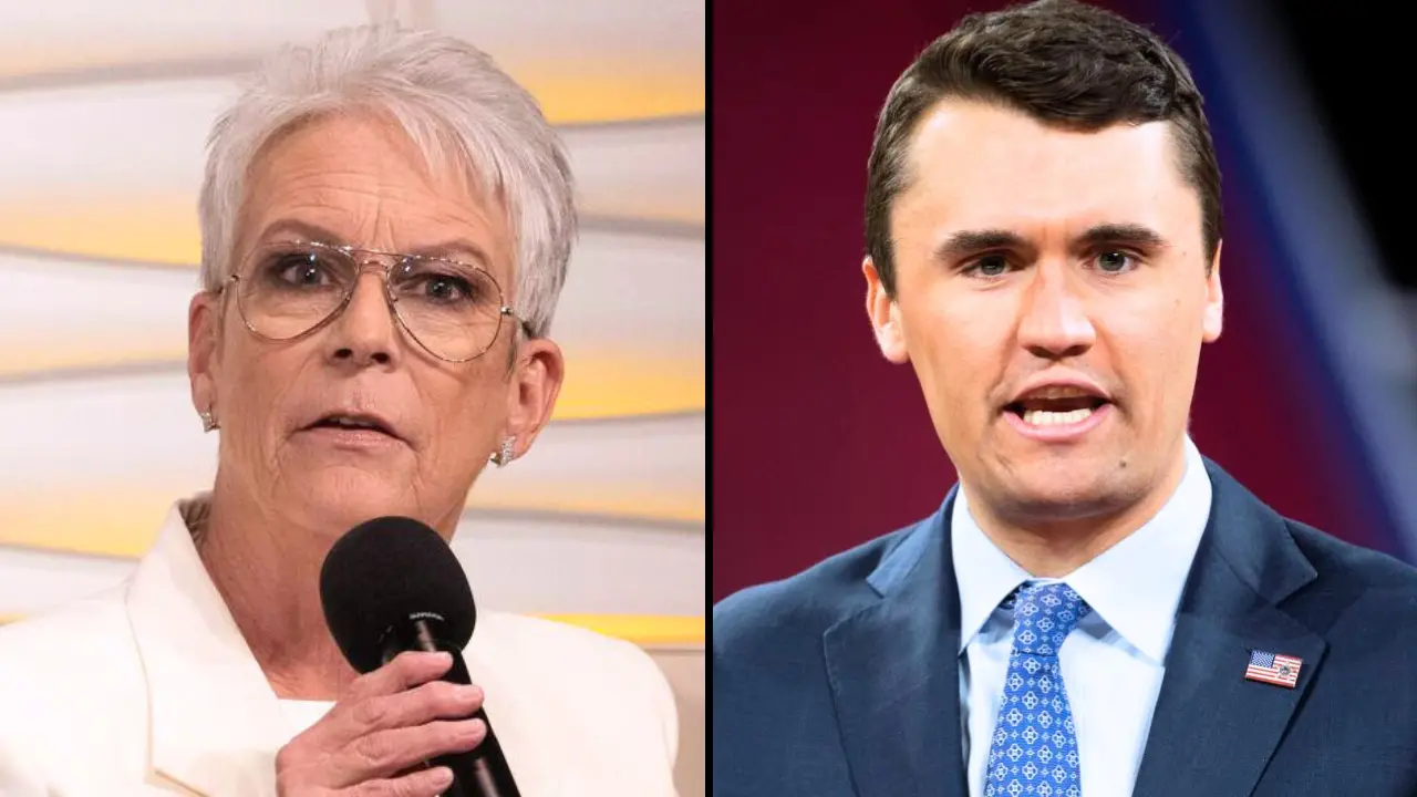 Jamie Lee Curtis has broken down in tears over 'controversial' Charlie Kirk comments.