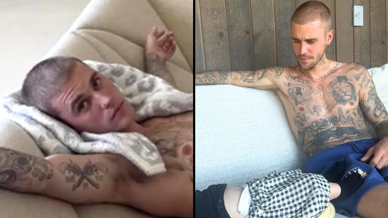 Concerned fans were shocked by Justin Bieber posting a series of photos, including one of his son, to Instagram.