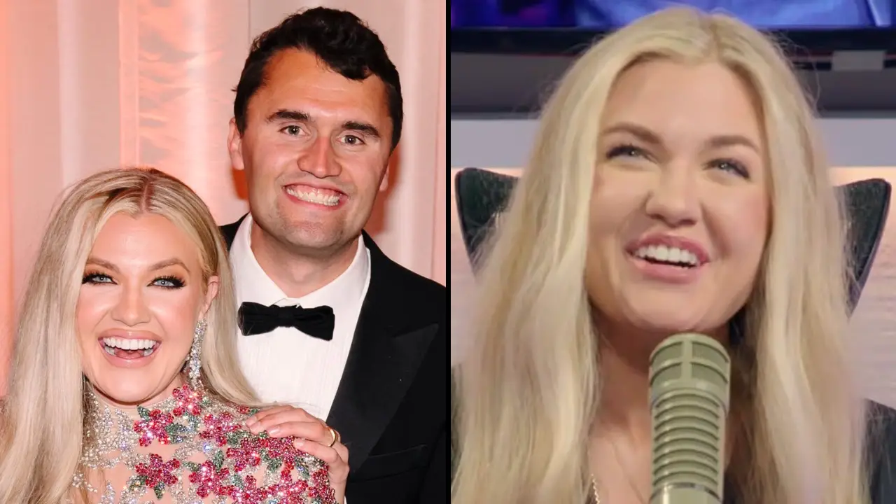 Erika Kirk has spoken out after users online claimed she has been 'smiling' too much since the death of her husband, Charlie Kirk.