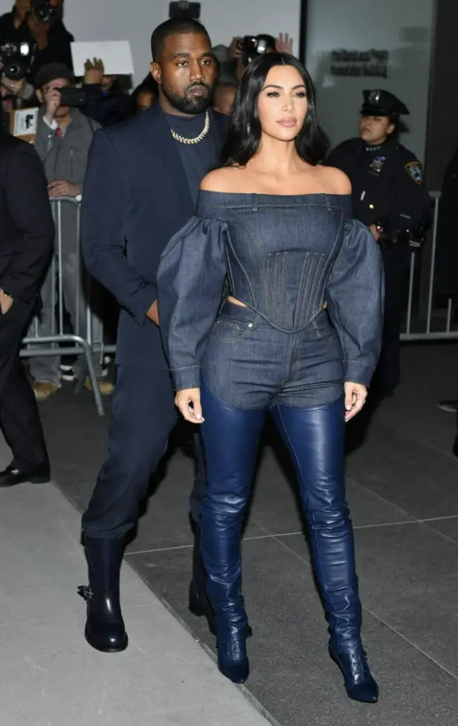 Kim Kardashian and Kanye West