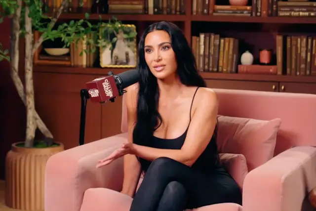 Kim Kardashian on podcast