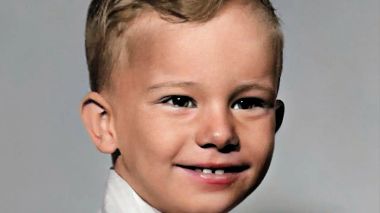 The innocent-looking book in this photograph grew up to be one of the most evil men in the world, Jeffrey Dahmer.