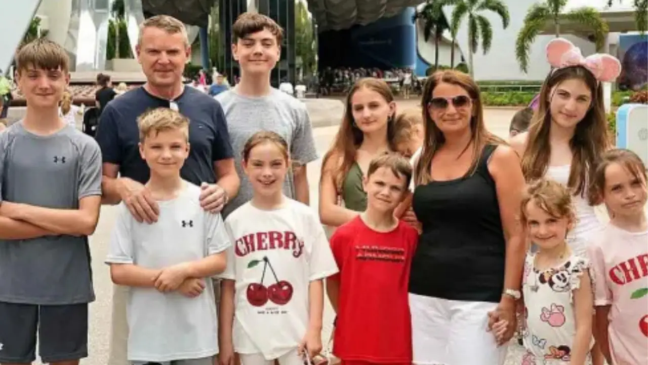 The Radford family, a couple with 22 children has been taken to court over their $70,000 Disney vacation.