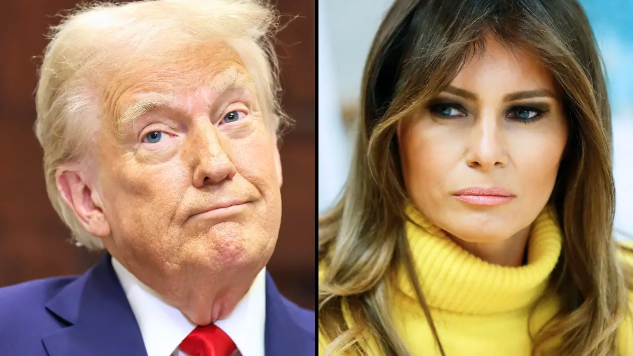 Donald Trump's son Eric has made a bombshell statement about his father's 'divorce' from Melania.