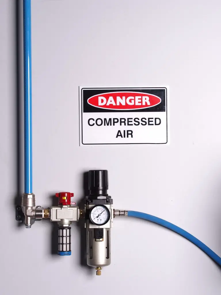 High pressure air hose