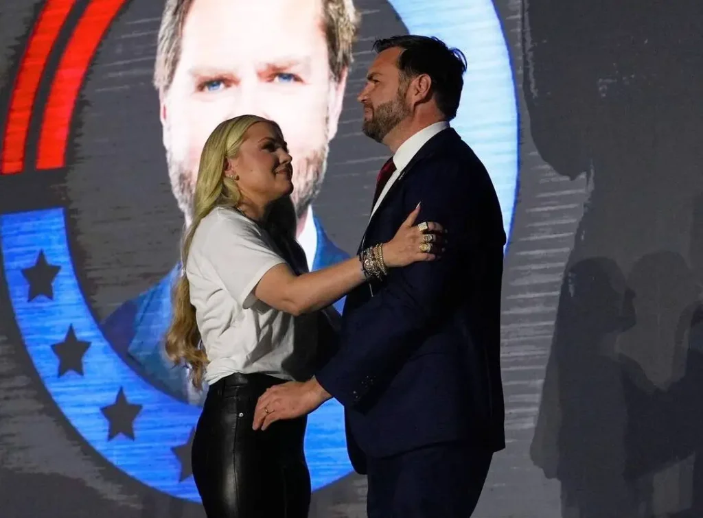 Erika and JD Vance