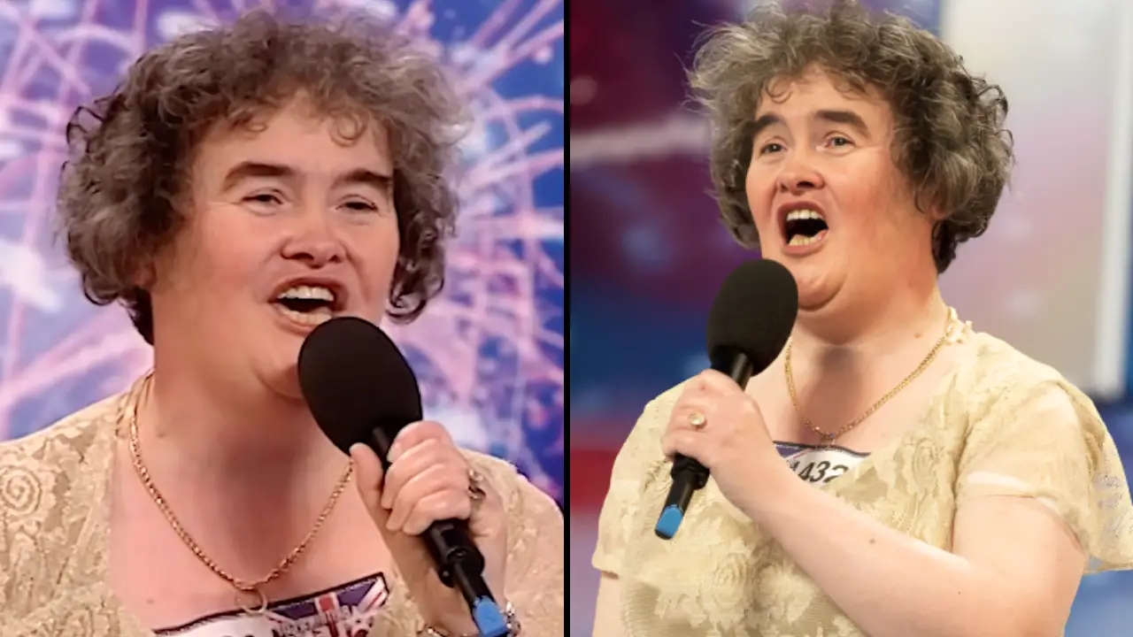 Susan Boyle unrecognizable