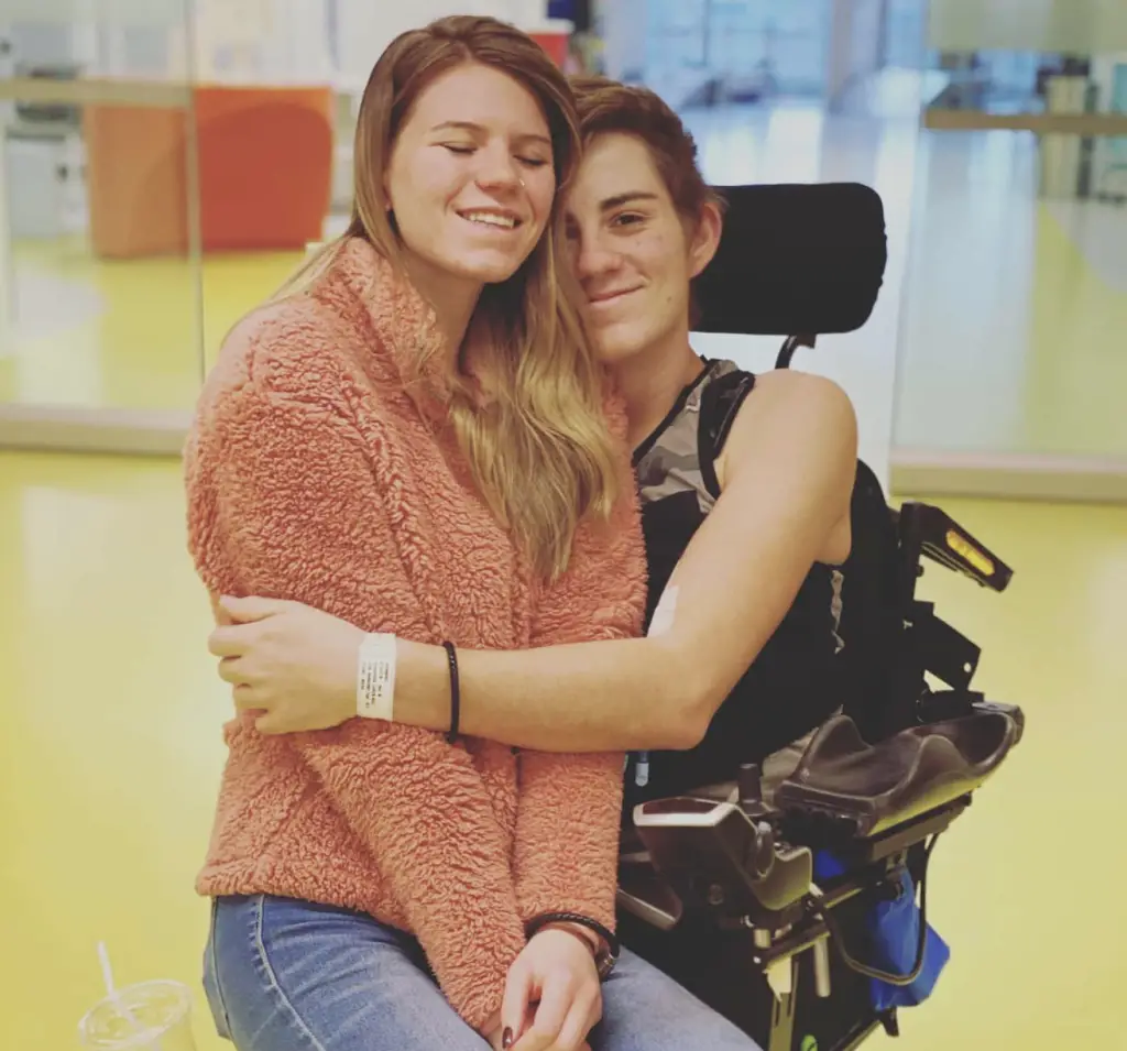 Loren Schauers and his girlfriend