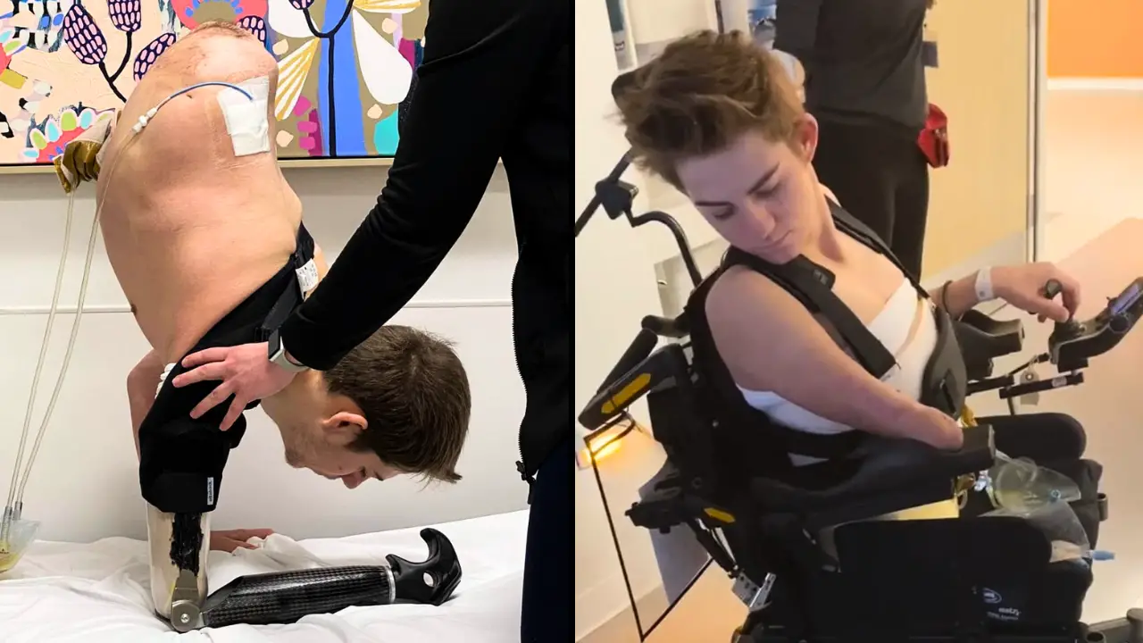 Loren Schauers, a man who was cut in half by a forklift, has revealed he's suffered another heartbreaking blow.