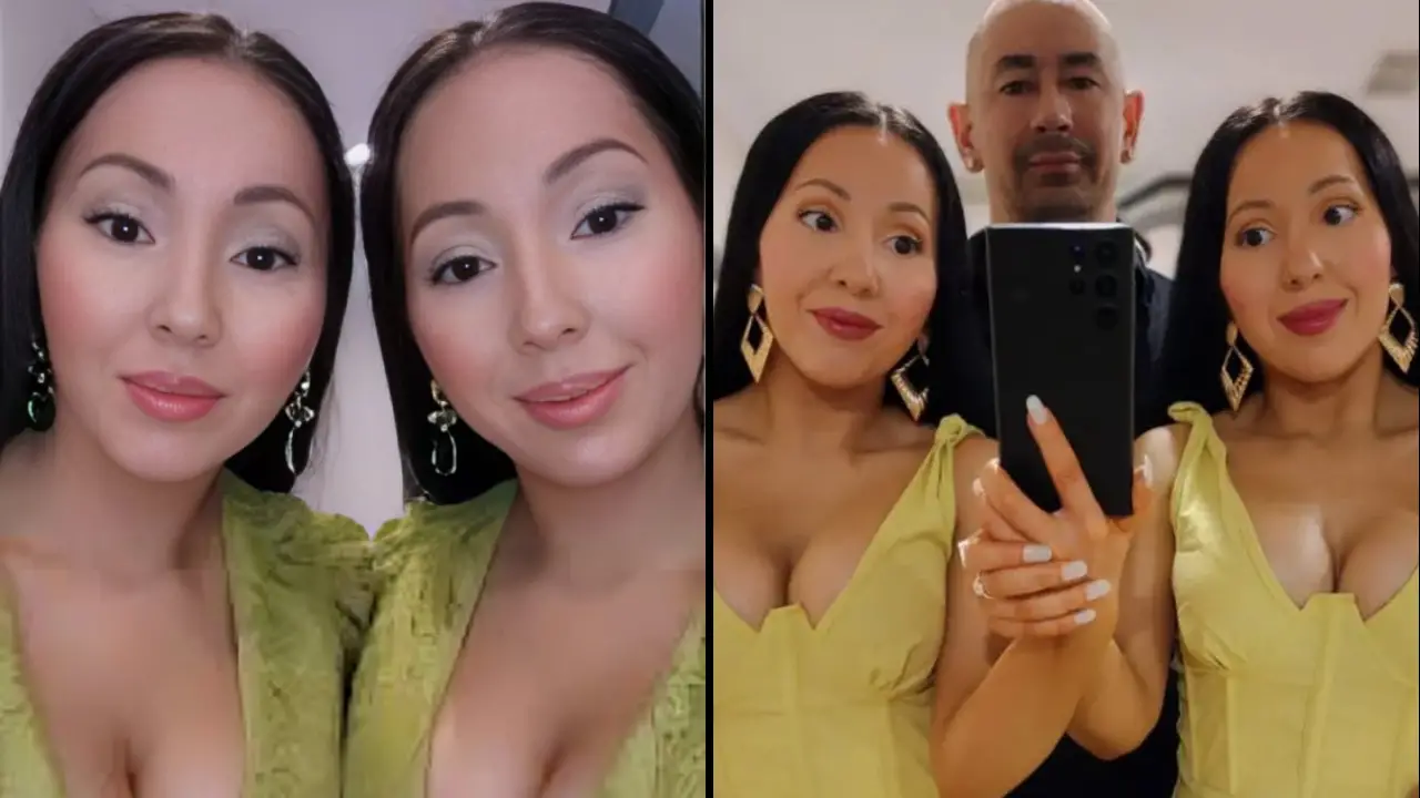 Identical twins who are in a relationship with the same man have answered the one question everyone always asks.
