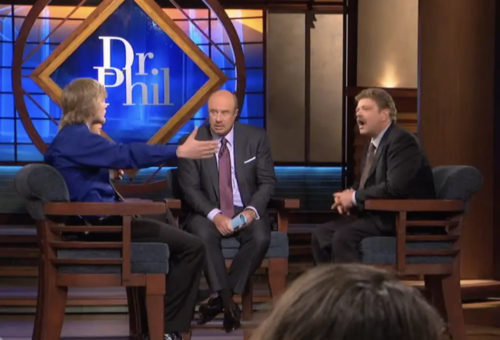 Mark, Elaine and Corey appeared on Dr. Phil.