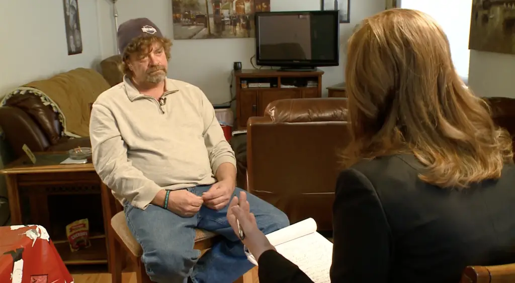 Mark Redwine gave a chilling interview on KUSA after his son disappeared. 