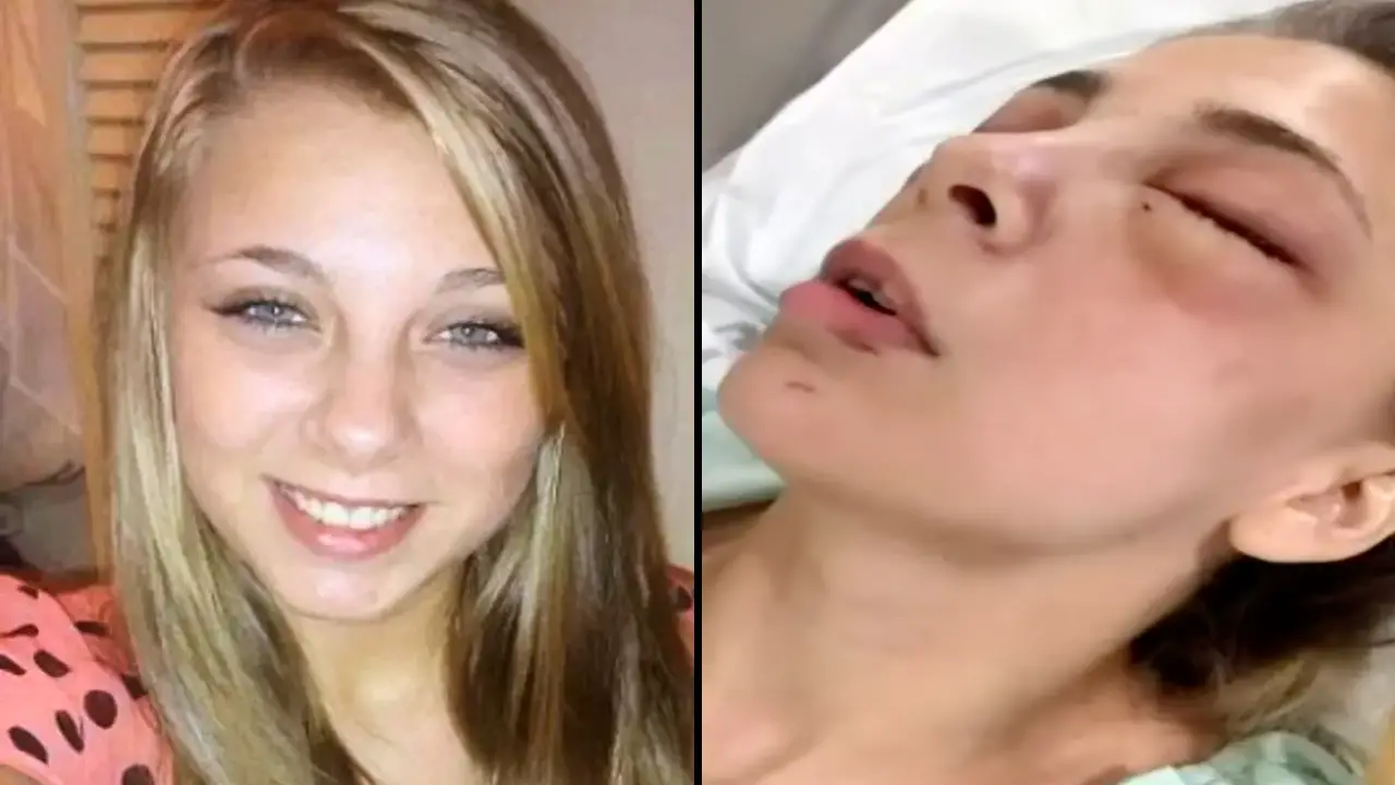 A woman's six final haunting words before ripping out her own eyes have been revealed.
