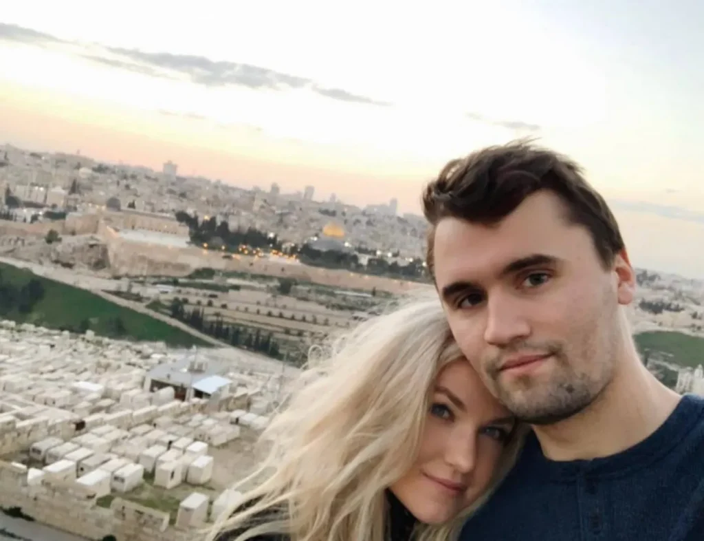 Erika and Charlie Kirk