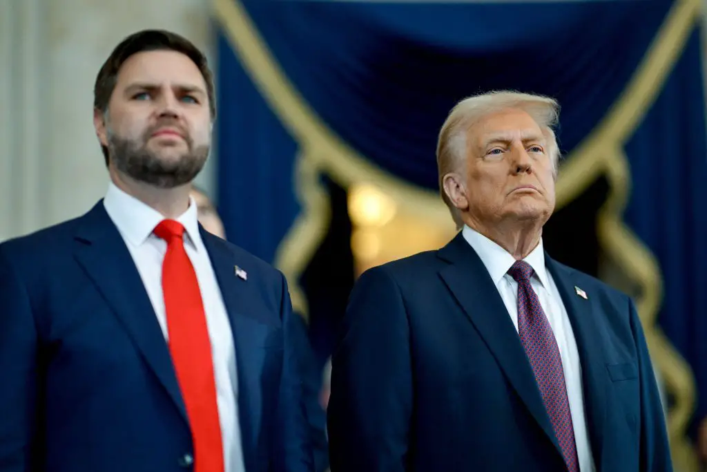 JD Vance and Donald Trump