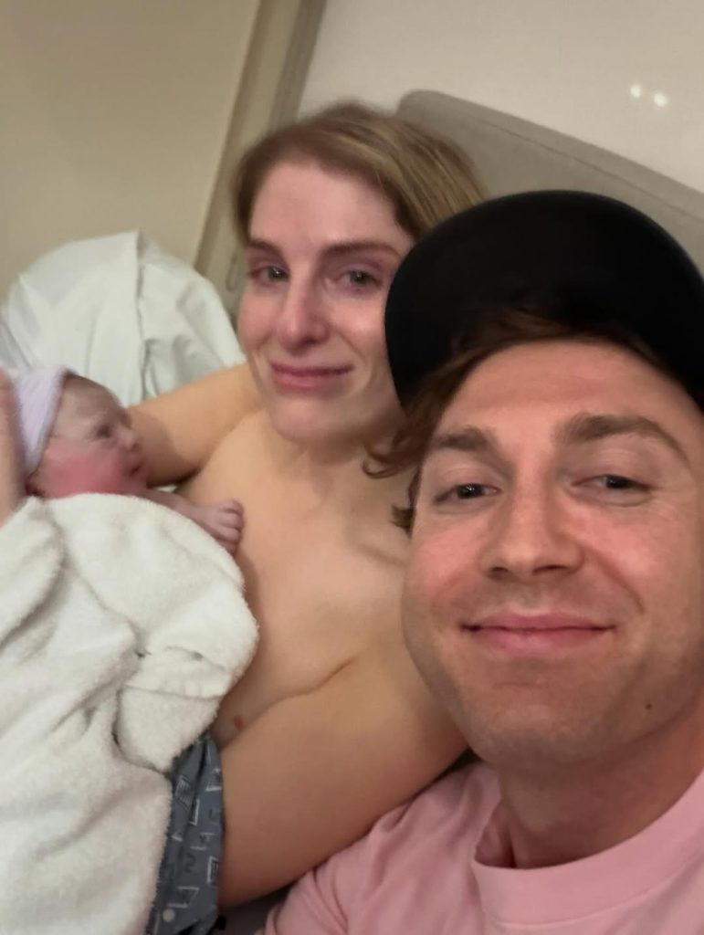 Meghan Trainor and baby