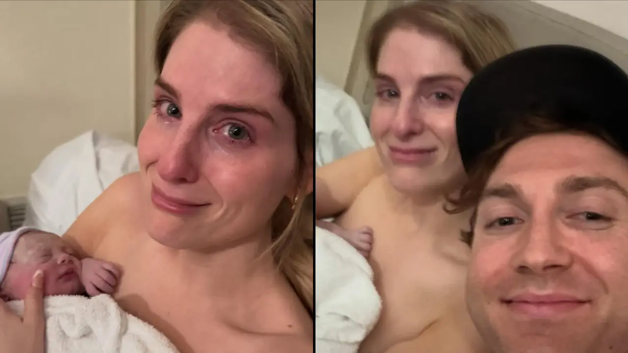 Pop star Meghan Trainor is facing backlash after sharing a photo of her newborn baby girl.