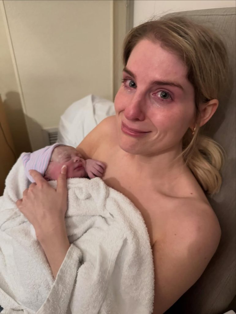 Meghan Trainor and baby