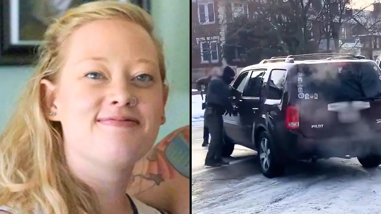 Haunting footage captures the moment a 37-year-old woman was shot dead by an ICE agent in Minneapolis.