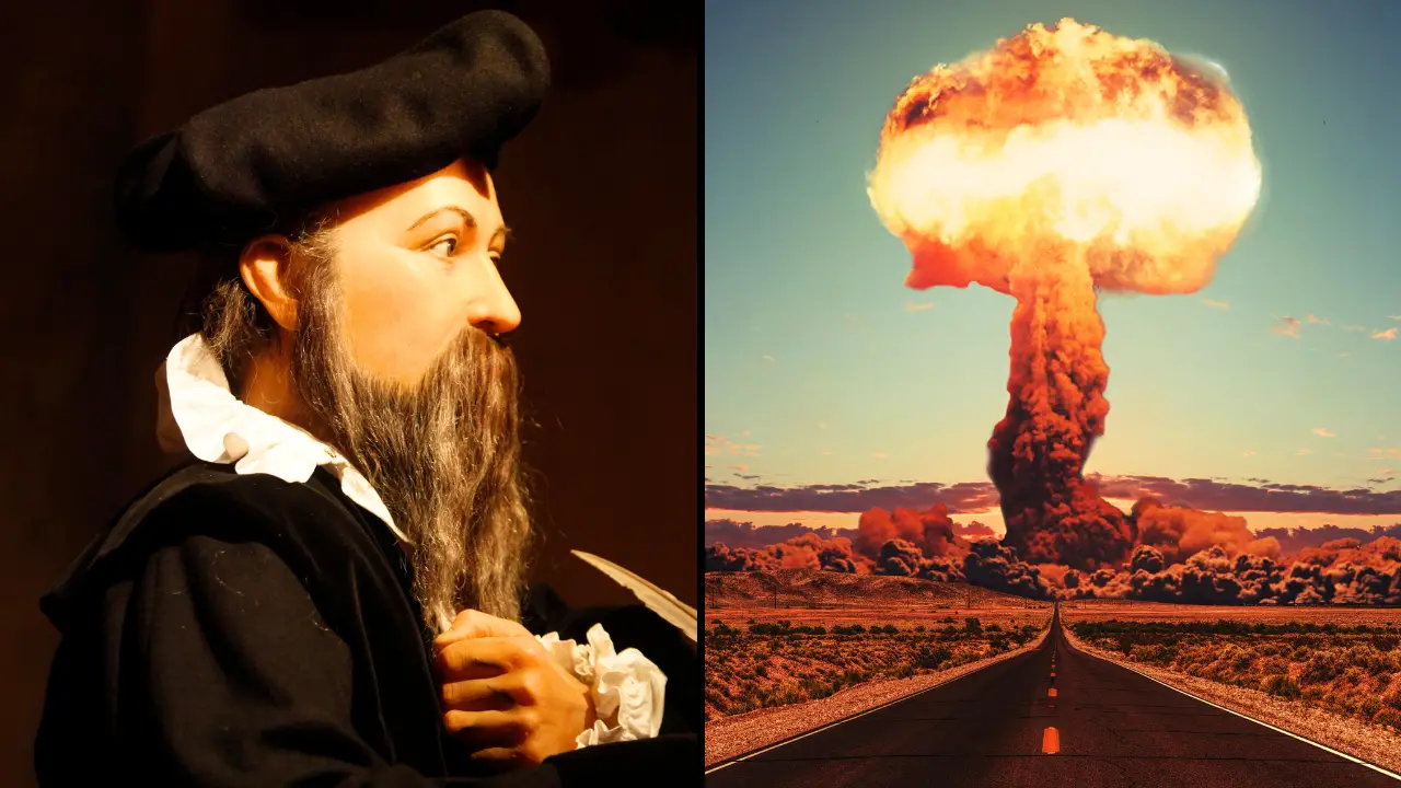 One of Nostradamus' 2026 predictions has 'come true' just months into the year, involving flooding ad rivers running red.