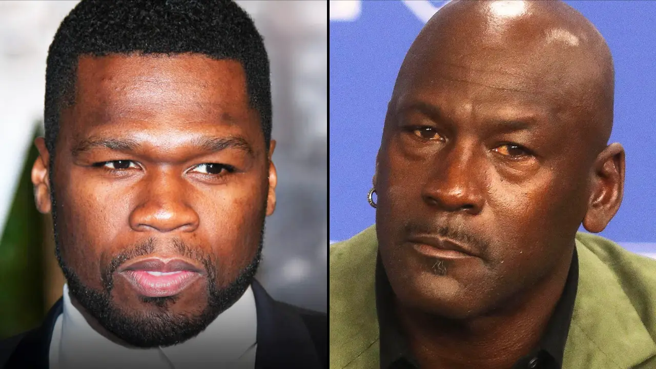 50 Cent has spoken out about Michael Jordan's controversial video at the Daytona 500.