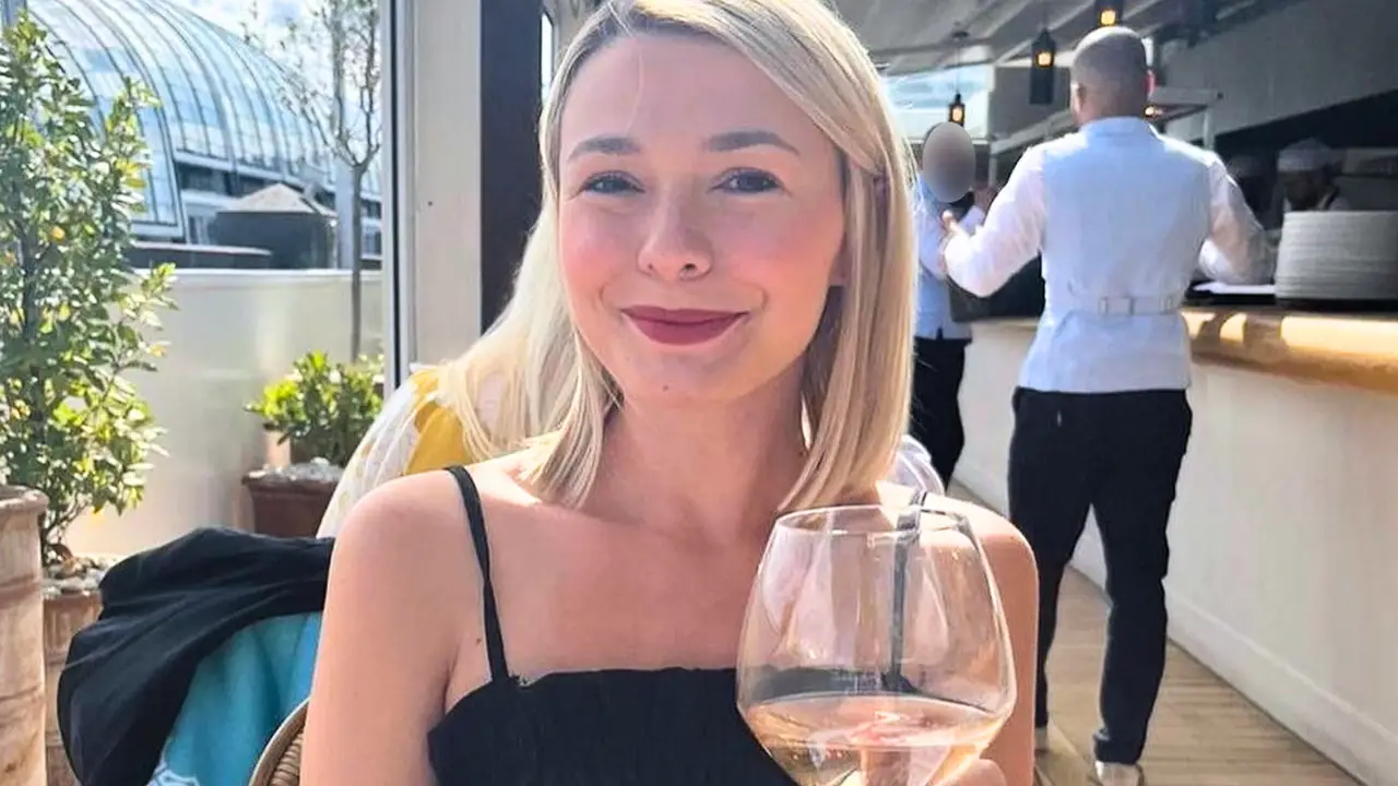 A woman was left stunned to learn she had cancer after noticing symptoms while drinking a glass of wine.